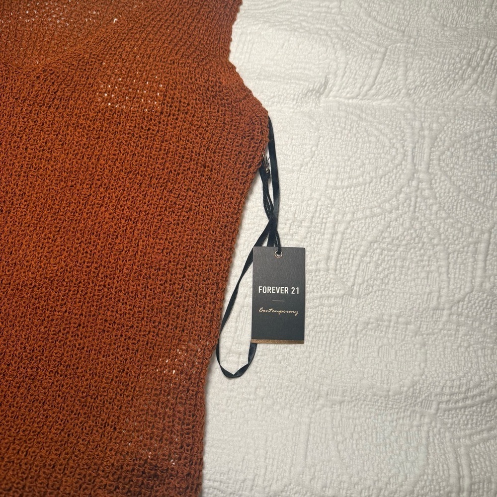 Forever 21 Rust Knit Summer Tank Top - Picture 5 of 8